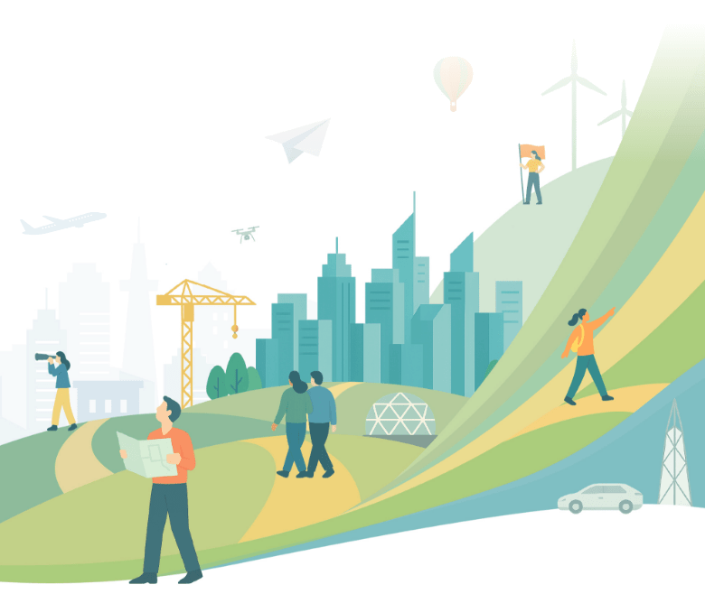 ひとりひとりが可能性をひらき、建設業の未来を築く。